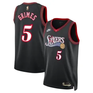 Nike Philadelphia 76ers Quentin Grimes Trikot Classic Edition 25/26 Swingman Schwarz Für Herren