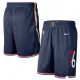 Nike Philadelphia 76ers Shorts City Edition 25/26 Swingman Für Herren