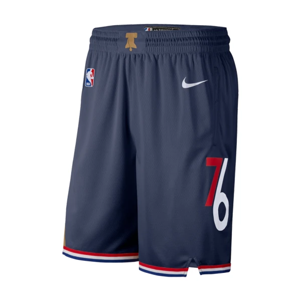 Nike Philadelphia 76ers Shorts City Edition 25/26 Swingman Für Herren