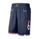 Nike Philadelphia 76ers Shorts City Edition 25/26 Swingman Für Herren