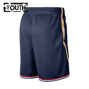 Nike Philadelphia 76ers Shorts City Edition 25/26 Swingman Für Kinder