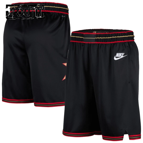 Nike Philadelphia 76ers Shorts Classic Edition 25/26 Swingman Für Kinder