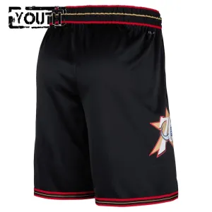Nike Philadelphia 76ers Shorts Classic Edition 25/26 Swingman Für Kinder