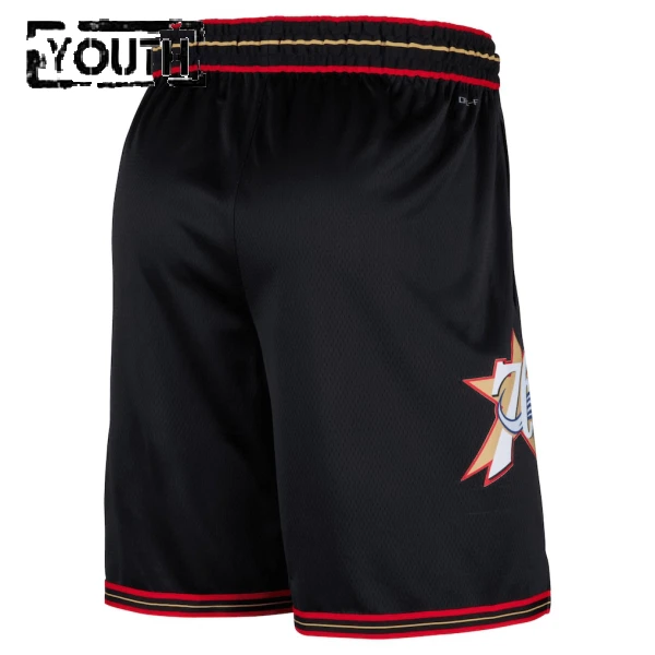 Nike Philadelphia 76ers Shorts Classic Edition 25/26 Swingman Für Kinder
