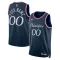 Nike Philadelphia 76ers Trikot Personalisiert City Edition 25/26 Swingman Navy Für Herren