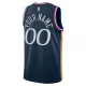 Nike Philadelphia 76ers Trikot Personalisiert City Edition 25/26 Swingman Navy Für Herren