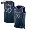 Nike Philadelphia 76ers Trikot Personalisiert City Edition 25/26 Swingman Navy Für Kinder