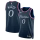 Nike Philadelphia 76ers Tyrese Maxey Trikot City Edition 25/26 Swingman Navy Für Herren