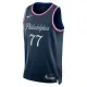 Nike Philadelphia 76ers VJ Edgecombe Trikot City Edition 25/26 Swingman Navy Für Herren