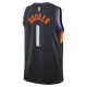 Nike Phoenix Suns Devin Booker Trikot City Edition 25/26 Swingman Schwarz Für Herren