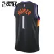 Nike Phoenix Suns Devin Booker Trikot City Edition 25/26 Swingman Schwarz Für Kinder