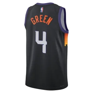 Nike Phoenix Suns Jalen Green Trikot City Edition 25/26 Swingman Schwarz Für Herren