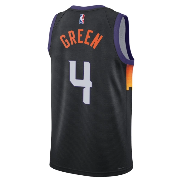 Nike Phoenix Suns Jalen Green Trikot City Edition 25/26 Swingman Schwarz Für Herren