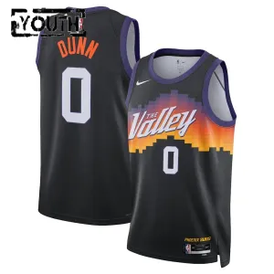 Nike Phoenix Suns Ryan Dunn Trikot City Edition 25/26 Swingman Schwarz Für Kinder