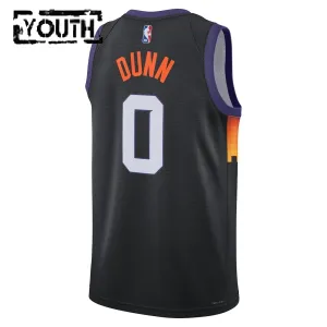 Nike Phoenix Suns Ryan Dunn Trikot City Edition 25/26 Swingman Schwarz Für Kinder