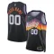 Nike Phoenix Suns Trikot Personalisiert City Edition 25/26 Swingman Schwarz Für Herren