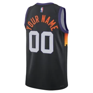 Nike Phoenix Suns Trikot Personalisiert City Edition 25/26 Swingman Schwarz Für Herren