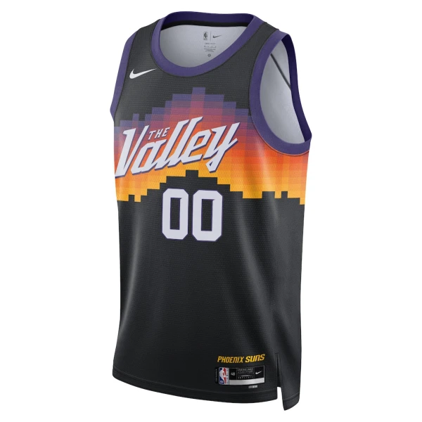 Nike Phoenix Suns Trikot Personalisiert City Edition 25/26 Swingman Schwarz Für Herren