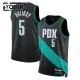 Nike Portland Trail Blazers Jrue Holiday Trikot City Edition 25/26 Swingman Schwarz Für Kinder