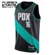 Nike Portland Trail Blazers Yang Hansen Trikot City Edition 25/26 Swingman Schwarz Für Kinder