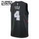 Nike San Antonio Spurs De Aaron Fox Trikot City Edition 25/26 Swingman Schwarz Für Kinder