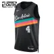 Nike San Antonio Spurs De Aaron Fox Trikot City Edition 25/26 Swingman Schwarz Für Kinder