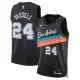 Nike San Antonio Spurs Devin Vassell Trikot City Edition 25/26 Swingman Schwarz Für Herren