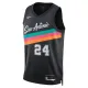 Nike San Antonio Spurs Devin Vassell Trikot City Edition 25/26 Swingman Schwarz Für Herren