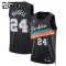 Nike San Antonio Spurs Devin Vassell Trikot City Edition 25/26 Swingman Schwarz Für Kinder