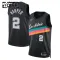 Nike San Antonio Spurs Dylan Harper Trikot City Edition 25/26 Swingman Schwarz Für Kinder