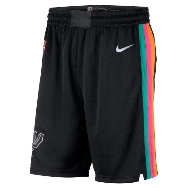 Nike San Antonio Spurs Shorts City Edition 25/26 Swingman Für Herren