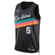 Nike San Antonio Spurs Stephon Castle Trikot City Edition 25/26 Swingman Schwarz Für Herren