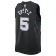 Nike San Antonio Spurs Stephon Castle Trikot City Edition 25/26 Swingman Schwarz Für Herren