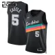Nike San Antonio Spurs Stephon Castle Trikot City Edition 25/26 Swingman Schwarz Für Kinder