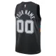 Nike San Antonio Spurs Trikot Personalisiert City Edition 25/26 Swingman Schwarz Für Herren