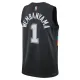 Nike San Antonio Spurs Victor Wembanyama Trikot City Edition 25/26 Swingman Schwarz Für Herren