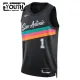 Nike San Antonio Spurs Victor Wembanyama Trikot City Edition 25/26 Swingman Schwarz Für Kinder