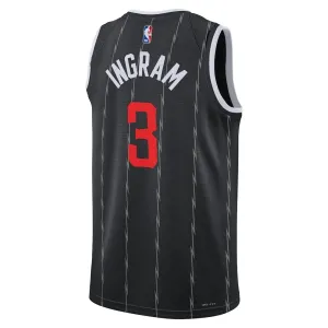 Nike Toronto Raptors Brandon Ingram Trikot City Edition 25/26 Swingman Schwarz Für Herren