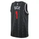 Nike Toronto Raptors Grady Dick Trikot City Edition 25/26 Swingman Schwarz Für Herren