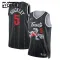 Nike Toronto Raptors Immanuel Quickley Trikot City Edition 25/26 Swingman Schwarz Für Kinder