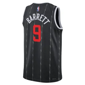 Nike Toronto Raptors RJ Barrett Trikot City Edition 25/26 Swingman Schwarz Für Herren