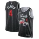 Nike Toronto Raptors Scottie Barnes Trikot City Edition 25/26 Swingman Schwarz Für Herren
