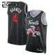 Nike Toronto Raptors Scottie Barnes Trikot City Edition 25/26 Swingman Schwarz Für Kinder