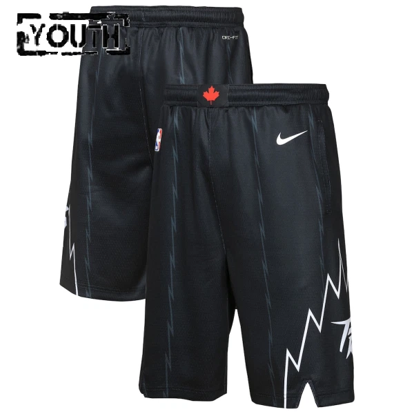 Nike Toronto Raptors Shorts City Edition 25/26 Swingman Für Kinder