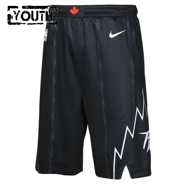 Nike Toronto Raptors Shorts City Edition 25/26 Swingman Für Kinder