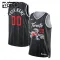 Nike Toronto Raptors Trikot Personalisiert City Edition 25/26 Swingman Schwarz Für Kinder