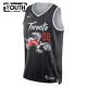 Nike Toronto Raptors Trikot Personalisiert City Edition 25/26 Swingman Schwarz Für Kinder