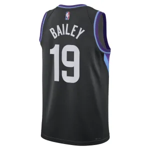 Jordan Utah Jazz Ace Bailey Trikot Statement Edition 25/26 Swingman Schwarz Für Herren