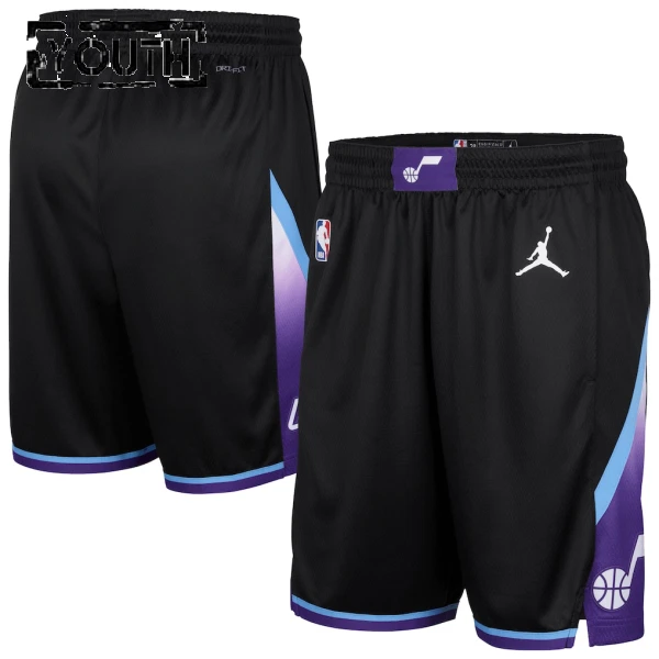 Jordan Utah Jazz Shorts Statement Edition 25/26 Swingman Für Kinder