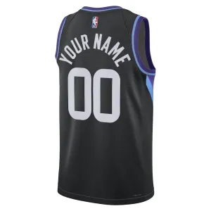Jordan Utah Jazz Trikot Personalisiert Statement Edition 25/26 Swingman Schwarz Für Herren
